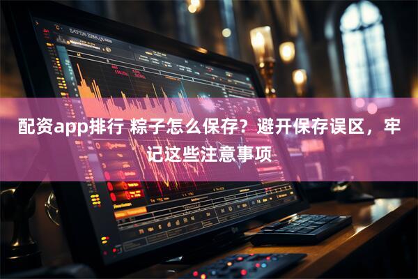 配资app排行 粽子怎么保存？避开保存误区，牢记这些注意事项